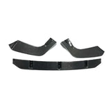 For BMW F95 X5M 2019+ Carbon Fiber Front lip Diffuser Front Bumper Diverter Spoiler Diffuser chin Modified and upgraded body kit