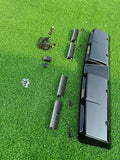 Fits For HAVAL RAPTOR 2023-2025 Glossy Black Roof Spoiler Lamp LED Light Bar