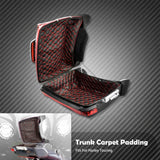 Motorcycle King Tour Pak Trunk Carpet Liner For Harley Touring Road King Road Glide Electra Glide CVO Limited FLHR 2014-2022
