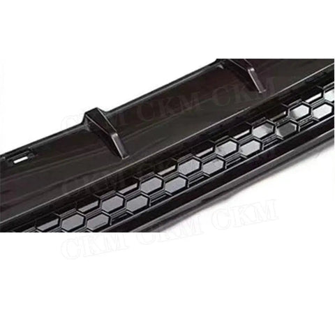 PP Gloss Black Rear Lip Diffuser Spoiler for VW Golf 7 7.5 MK7.5 Standard And GTI 2018 2019 Four Outlet Bumper Cover Car Styling