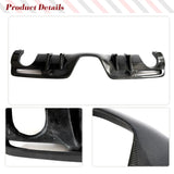 Carbon Fiber Rear Bumper Diffuser for Toyota Supra A90 A91 2019-2022 Coupe 2-Door Lower Bumper Lip Spoiler Valance Protector