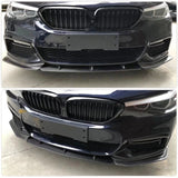 Carbon Fiber Car Front Bumper Lip Spoiler for BMW 5 Series G30 G38 540i M Sport Sedan 2017-2020 Front Lip Chin Apron Body Kits