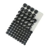 Motorcycle 76pcs Bolt Topper Caps Cover For Harley Dyna Glide Twin Cam 1991-2013