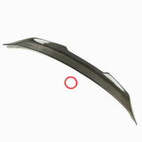 Real Carbon Fiber PSM Style Trunk Lid Rear Spoiler Wing Lip For LEXUS IS300 IS350 2014-2020 Tail Tailgate Splitter
