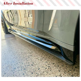 Carbon Fiber Car Side Skirts Body Kits For BMW 3 Series G80 M3 2019-2022 Car Underboard Side Door Bumper Skirts Extension Lip