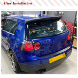 Carbon Fiber Car Trunk Racing Spoiler for Volkswagen VW Golf 5 V MK5 GTI/R32 Hatchback 2005-2009 Car Rear Boot Lid Highkick Wing