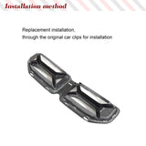 Dry Carbon Fiber Car Front Grille For BMW 2-Series G87 M2 2023+ Coupe 2-Door Front Bumper Grille Frame Car Body Kits