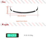 Carbon Fiber Rear Trunk Racing Spoiler for Porsche Macan SUV 4Door 2014-2017 Factory Outlet Car Middle Window Top FRP Wing Lip