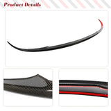 Carbon Fiber Car Rear Middle Trunk Spoiler Boot Lip Wing Spoiler For Maserati Levante 2016-2020 Rear Trunk Boot Lip Wing Spoiler