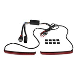 Motorcycle LED Saddlebag Run Brake Turn Lamp Lights For Harley Touring 2014-2023