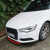 For Audi A3 A4 A6 Q3 S3 S4 S6 B6 B7 B8 B8.5 Front Bumper Spoiler Diffuser Bodykit Splitter Front Lip Shovel Cars Accessories