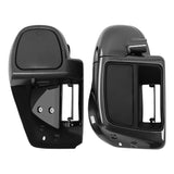 Carbon Fiber Lower Vented Fairing Glove Box For Harley Touring Electra Street Glide Road King 2014-2023