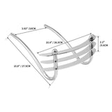 Motorcycle Front Fender Bumper Grill Cabbage Cutter For Harley Softail Springer Standard FXST