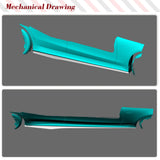 For Benz C257 CLS400 CLS550 CLS63 AMG 2018 2019 Carbon Fiber Racing Side Door Bumper Lip Rocker Plate Car Side Skirts Extensions