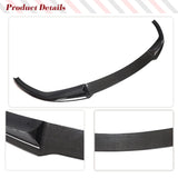 Carbon Fiber Front Bumper Lip Spoiler for BMW 3 Series G20 320i 330i M Sport M340i Front Bumper Lip Splitters Guard 2020-2023