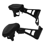 Adjustable Rear Passenger Arm Rests W/ Drink Holder Fit For Harley Touring Road King Electra Street Glide 2014-2024