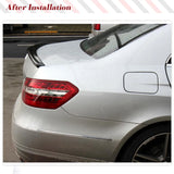 Carbon Fiber Car Racing Rear Trunk Spoiler Boot Lip Wing for Benz E-class Benz W212 E250 E350 E550 E63 2010-2015 Car-Styling