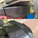 Carbon Fiber For BMW 4 Series F82 M4 Coupe 2Door 2014-2019 Rear Trunk Spoiler Boot Wing Lip HighKick Carbon Fiber Trunk Spoiler