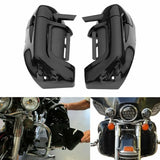 Motorcycle Lower Vented Leg Fairing with 6.5" Speakers Grills For Harley Touring Road King 1983-2013