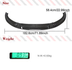 Dry Carbon Car Front Bumper Lip Spoiler for BMW 8 Series G14 G15 G16 M Sport 2018-2022 Car Front Lip Spoiler Splitters