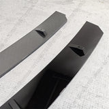 For BMW 5 Series G30 G38 M Sport 2021 2022 2023 FD Style Black Front Lip Front Bumper Diffuser Lip Splitter Spolier Body Kit