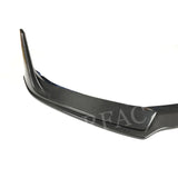 Front Bumper Lip Spoiler Splitters For Porsche Panamera 971 2017 2018 2019 Dry Carbon Fiber Head Chin Shovel Aprons