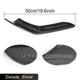 Carbon Fiber Car Front Bumper Splitters Spoiler for BMW F87 M2 Base Coupe 2-Door 2016-2020 Racing Front Splitters Flaps Cupwings