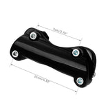 Motorcycle 1" Handlebar Risers Top Clamp For Harley Touring Road King Street Electra Glide 1988-2023 2020 2019 Aluminum