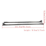 Carbon Car Tuning Side Skirt for Porsche Panamera 09-11