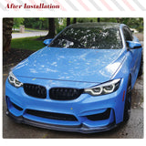 Carbon Fiber Car Front Bumper Lip for BMW F80 M3 F82 F83 M4 2014-2019 Front Chin Spoiler Splitter Protector Racing Body Kits