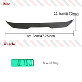 Car Rear Trunk Racing Spoiler for BMW 2 Series G42 G87 M2 Coupe 2020-2022 Dry Carbon Fiber Rear Duck-Tail Spoiler Wing