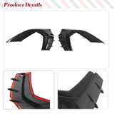 Carbon Fiber Front Bumper Canards Splitters for Audi S3 RS3 8Y A3 Sline 2022-2023 Car Front Racing Body Kits Air Vent Fins Cover