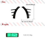 Dry/Wet Carbon Fiber Rear Bumper Canards for BMW M2 G87 2022UP 2 Doors Rear Bumper Canards Fender Air Vent Trim Splitters Cover