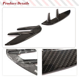 Dry Carbon Car Front Side Fender Air Vent Covers Trims For BMW 4 Series G82 G83 M4 2020-2023 Car Air Intake Fender Vents Cover