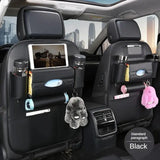 Car Seat back Storage Organizer Bag Universal PU Leather Multifunction Storage Box Stowing Tidying Pocket Auto Styling