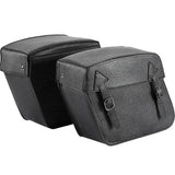 Motorcycle Side Bag Saddlebag 32L for Sportster 883 XL 883 Travel Luggage Bag Pannier Leather Waterproof Saddle Bag Accessories