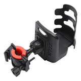 Adjustable Handlebar Drink Cup Holder Water Bottle Mount For Motorcycle ATV Bike
