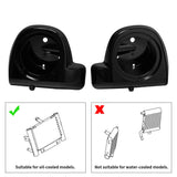 Motorcycle 6.5" Speaker Pods Boxes Lower Vented Fairing For Harley Touring Models Road King Street Glide 2014-UP