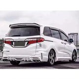Body Kit Factory ABS Carbon Fiber Rear Tailgate Wing Spoiler For Honda Odyssey Elysion 2015-2020 Splitter Trunk Trim Affix Stick