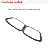 Dry Carbon Car Front Racing Grille for BMW F87 M2 M2C 2019 2020 Competition Front Body Kits Middle Grille Frame Mesh