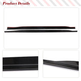 Car Side Skirts Apron Body Kit For BMW 4 Series G22 M-Tech 2 Door 2021UP Side Door Bumper Skirts Apron Body Kits Dry Carbon