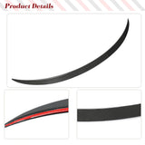 Carbon Fiber Car Rear Trunk Racing Spoiler Boot Lip Wing For Tesla Model 3 2016 - 2023 Rear Trunk Spoiler Boot Lip Wing Spoiler