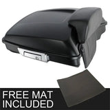 Motorcycle Razor Pack Trunk Backrest For Harley Tour Pak Touring Road Glide 2014-2024