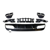 W205 Tuning Diffuser For Mercedes Benz W205 C Class AMG Sedan Diffuser C200 Edition 1 2015 2016 2018