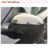 Real Carbon Fiber Car Rearview Side Wing Mirror Covers Fits for BMW Z4 E85 2002-2008 Add-on Style Rear View Mirror Caps