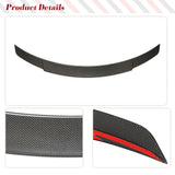 Carbon Fiber Rear Trunk Spoiler Wing for Mercedes-Benz E Class C238 E400 E53AMG Coupe 2017-2019 Rear Boot Lid Wing Spoiler