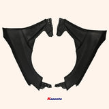 For Toyota GT86 13-20 BRZ Vented KZ2 Carbon Fiber Front Bumper Fender Pair