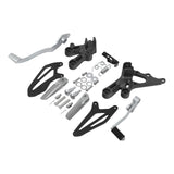 Front Driver Footpegs Footrest Peg Bracket For Yamaha YZF R7 YZFR7 2022 2023 2024