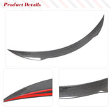 Carbon Fiber Car Rear Trunk Spoiler Wing For Mercedes Benz A205 (W205) C43 C63 AMG 2015-2020 Rear Trunk Boot Lip Wing Spoiler