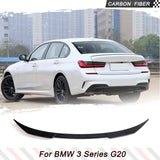 Carbon Fiber Rear Trunk Spoiler for BMW 3 Series G20 G20 LCI 2022-2023 Rear Car Boot Wing Lip Spoiler Car Body Kits